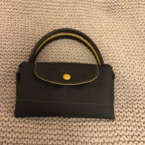 Longchamp Le Pliage Club tote and coin purse.